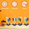 4E's Novelty Skeleton Hand Flutes 12 Pack, 2.7oz Clear Plastic Halloween Goblets, BPA-Free Skeleton Cocktail Cups, Wine & Shot Glasses for Halloween Parties, Pirate Parties, Spooky Drinkware & Party Supplies